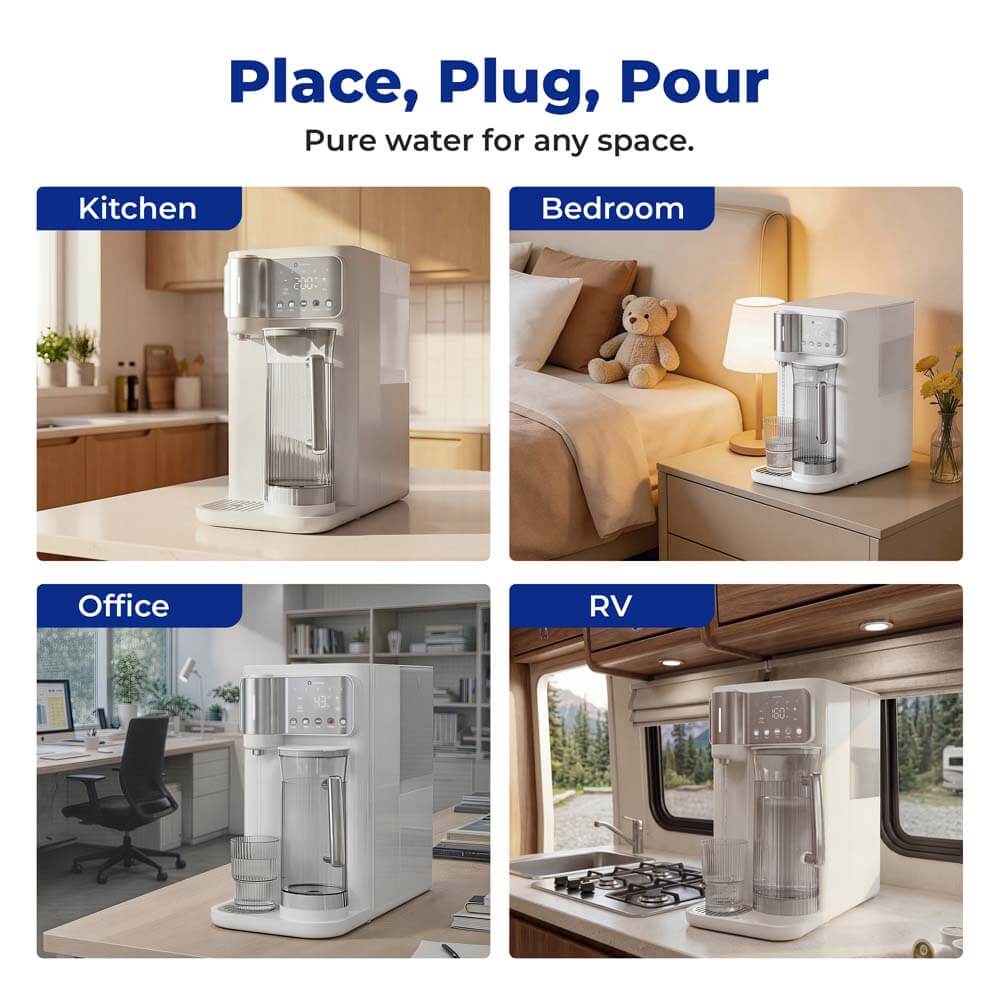 Loopdrops G1 Pro Countertop RO Water Dispenser