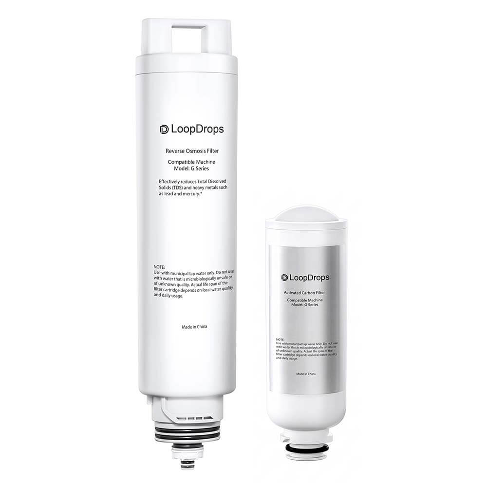 4-in-1 Reverse Osmosis Replacement Filter | Compatible with G1 & G1Pro Countertop RO Water Filter, Reduces TDS, 6-12 Month Lifespan